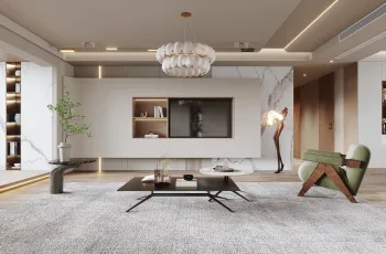 Thiết kế tủ vách tivi liền tường – Gọn gàng, tiện nghi cho mọi gia đình | Nội Thất Ngọc Thịnh